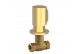 Zawór shut-off concealed, TRES LOFT - 24-K Gold Matowe