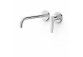 Mixer single lever concealed basin, TRES FUJI - Steel