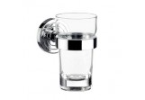 Glass with holder Emco Polo