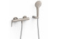 Mixer single lever wall mounted shower, TRES FUJI - Czerń Matt