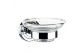 Soap dish glass Emco Polo