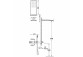 Set baterii termostatycznej concealed 2-drożnej prysznicowej, TRES B-SYSTEM - 24-K Różowe Gold 