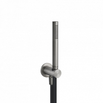 Shower set Gessi Shower316, handshower 1-functional with hose 150cm i przyłączem, brushed steel