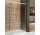 Shower cabin rectangular Sanplast KNL/FREEZONE-80x100-S cyW0, height 190 cm, left version, silver profile shiny
