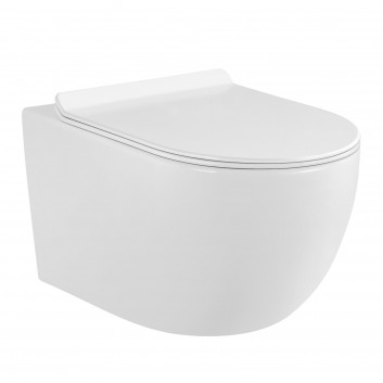 Bathtub wallmounted acrylic Corsan MONO 160cm E-030L, white