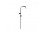 Rail shower przystosowany for mixer termostatycznej ściennej z kompatybilnym przyłączem, TRES OVER-WALL - Chrome 