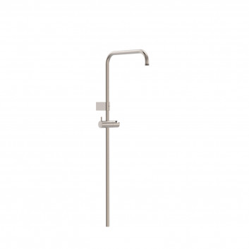 Rail shower przystosowany for mixer termostatycznej ściennej z kompatybilnym przyłączem, TRES OVER-WALL - White Matt