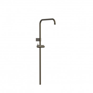 Rail shower przystosowany for mixer termostatycznej ściennej z kompatybilnym przyłączem, TRES OVER-WALL - Steel