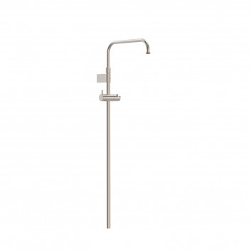 Telescopic rail shower przystosowany for mixer termostatycznej ściennej z kompatybilnym przyłączem, TRES OVER-WALL - White Matt