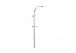 Long rail shower przystosowany for mixer termostatycznej ściennej z kompatybilnym przyłączem, TRES OVER-WALL - White Matt