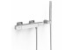 Wall-mounted thermostatic mixer shower, TRES OVER-WALL - Chrome 