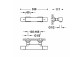 Wall-mounted thermostatic mixer shower, TRES OVER-WALL - White Matt