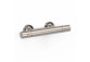 Wall-mounted thermostatic mixer shower, TRES OVER-WALL - White Matt