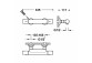 Wall-mounted thermostatic mixer shower, TRES OVER-WALL - Chrome 