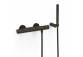 Wall-mounted thermostatic mixer shower, TRES OVER-WALL - Steel