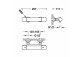 Wall-mounted thermostatic mixer shower, TRES OVER-WALL - Chrome 
