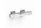 Wall-mounted thermostatic mixer bath i shower, TRES OVER-WALL - Chrome 