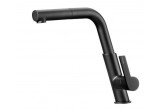 Kitchen faucet Deante Silia with pull-out spray - black