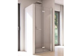 Door shower for recess installation 100cm (right), Sanswiss Solino SOLF1 - silver shine