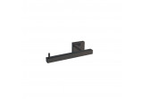 Toilet paper holder bez klapy, TRES ACCESORIOS BANYO - Czerń Metalizowana