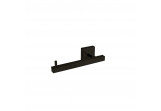 Toilet paper holder bez klapy, TRES ACCESORIOS BANYO - Black brąz