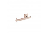 Toilet paper holder bez klapy, TRES ACCESORIOS BANYO - 24-K Matowe różowe gold