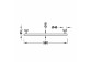 Towel hook, TRES ACCESORIOS BANYO - 24-K Różowe Gold