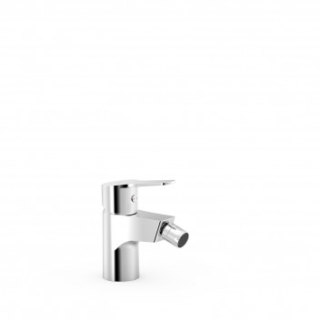 Mixer single lever ecological basin with valve spustowym Click-Clack, TRES BASE - Chrome
