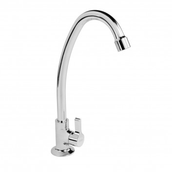 Mixer single lever basin, TRES BASE - Chrome 