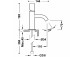 Mixer single lever basin, TRES STUDY EXCLUSIVE - 24-K Matowe różowe gold