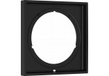 Rosette przedłużająca 5 mm, Hansgrohe ShowerSelect Comfort E - Black Chrome Szczotkowany