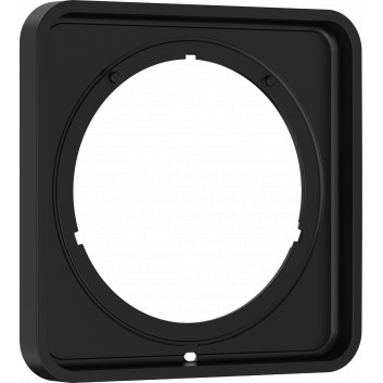 Rosette przedłużająca 5 mm, Hansgrohe ShowerSelect Comfort Q - Black Chrome Szczotkowany