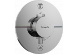 Mixer thermostatic, concealed do 1 odbiornika, Hansgrohe ShowerSelect Comfort S - White Matt