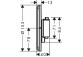 Mixer thermostatic, concealed do 1 odbiornika z dodatkowym wyjściem, Hansgrohe ShowerSelect Comfort S - Brąz Szczotkowany