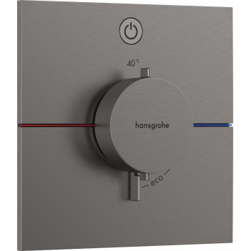 Mixer thermostatic, concealed do 1 odbiornika, Hansgrohe ShowerSelect Comfort E - Brąz Szczotkowany