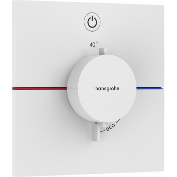 Mixer thermostatic, concealed do 1 odbiornika, Hansgrohe ShowerSelect Comfort E - Black Matt