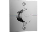 Mixer thermostatic, concealed do 2 odbiorników, Hansgrohe ShowerSelect Comfort E - Chrome