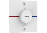 Mixer thermostatic, concealed do 2 odbiorników, Hansgrohe ShowerSelect Comfort E - White Matt