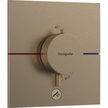 Mixer thermostatic, concealed do 1 odbiornika z dodatkowym wyjściem, Hansgrohe ShowerSelect Comfort E - Chrome 