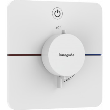 Mixer thermostatic, concealed do 1 odbiornika, Hansgrohe ShowerSelect Comfort Q - Black Matt