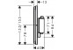 Mixer thermostatic, concealed, Hansgrohe ShowerSelect Comfort Q - Brąz Szczotkowany