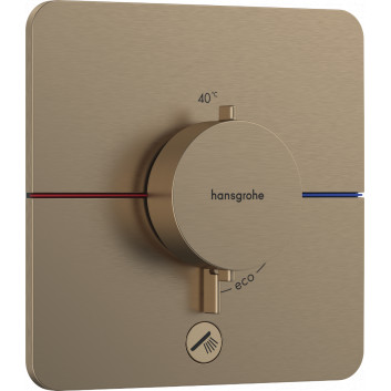 Mixer thermostatic, concealed do 1 odbiornika z dodatkowym wyjściem, Hansgrohe ShowerSelect Comfort Q - Chrome