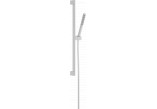 Shower set 100 1jet EcoSmart+ with bar 65 cm, Hansgrohe Pulsify S - White Matt
