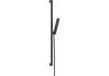 Shower set 100 1jet EcoSmart with bar 90 cm, Hansgrohe Pulsify E - Black Matt