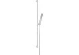 Shower set 100 1jet EcoSmart with bar 90 cm, Hansgrohe Pulsify E - White Matt