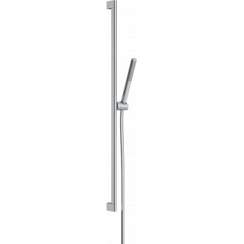 Shower set 100 1jet EcoSmart with bar 90 cm, Hansgrohe Pulsify S - Chrome 