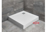 Panel Radaway 140 cm do shower tray Argos C lub D with cover - white