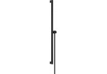 Shower rail E Puro 90 cm z suwakiem EasySlide i wężem przysznicowym Isiflex 160cm, Hansgrohe Unica - Black Matt