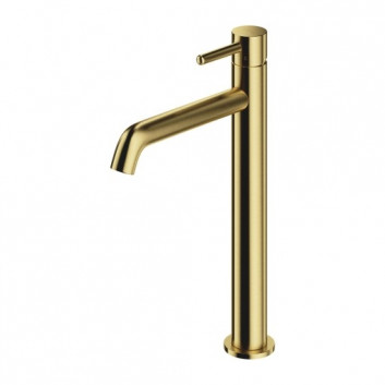 Washbasin faucet tall, Omnires Y - brushed brass (BSB)