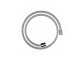 Tekstylny shower hose 125 cm, Hansgrohe Designflex - Chrome 